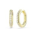 Swarovski - Orecchini Dextera Octagon - Cristalli Bianchi - Placcato Oro