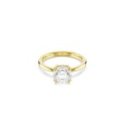 Swarovski - Anello Stilla Attract - Zirconia Bianca - Placcato Oro