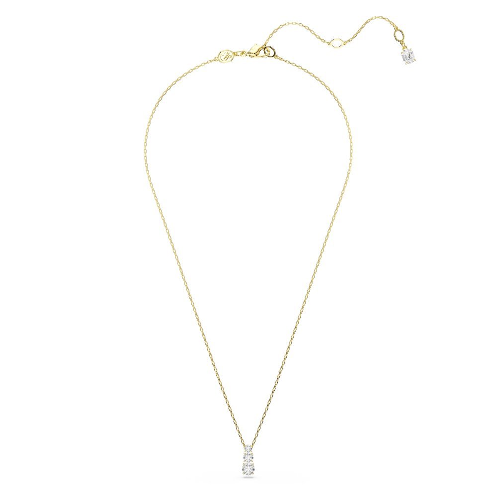 Swarovski - Pendente Stilla Attract - Zirconia Bianca - Placcato Oro