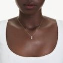 Swarovski - Pendente Stilla Attract - Zirconia Bianca - Placcato Oro