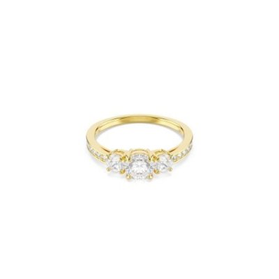 Swarovski - Anello Stilla Attract - Cristalli - Placcato Oro