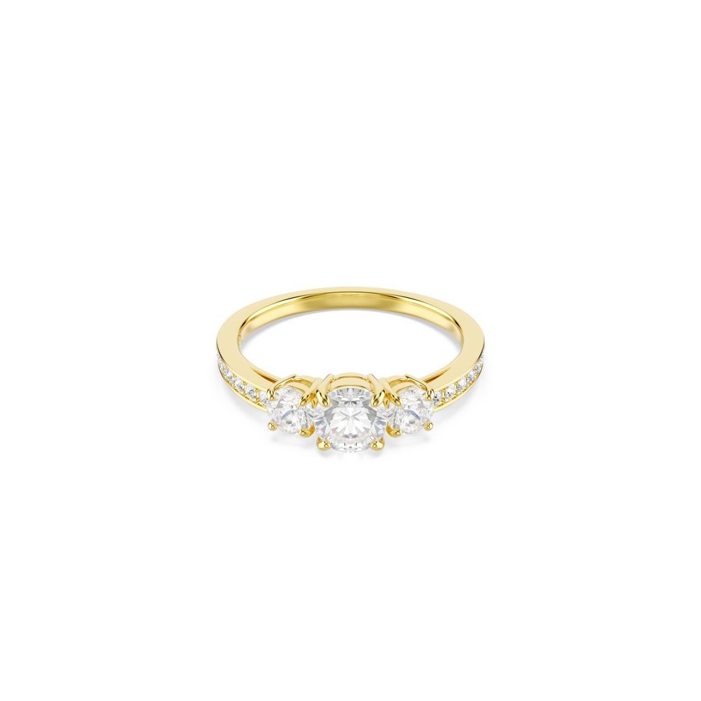 Swarovski - Anello Stilla Attract - Cristalli - Placcato Oro