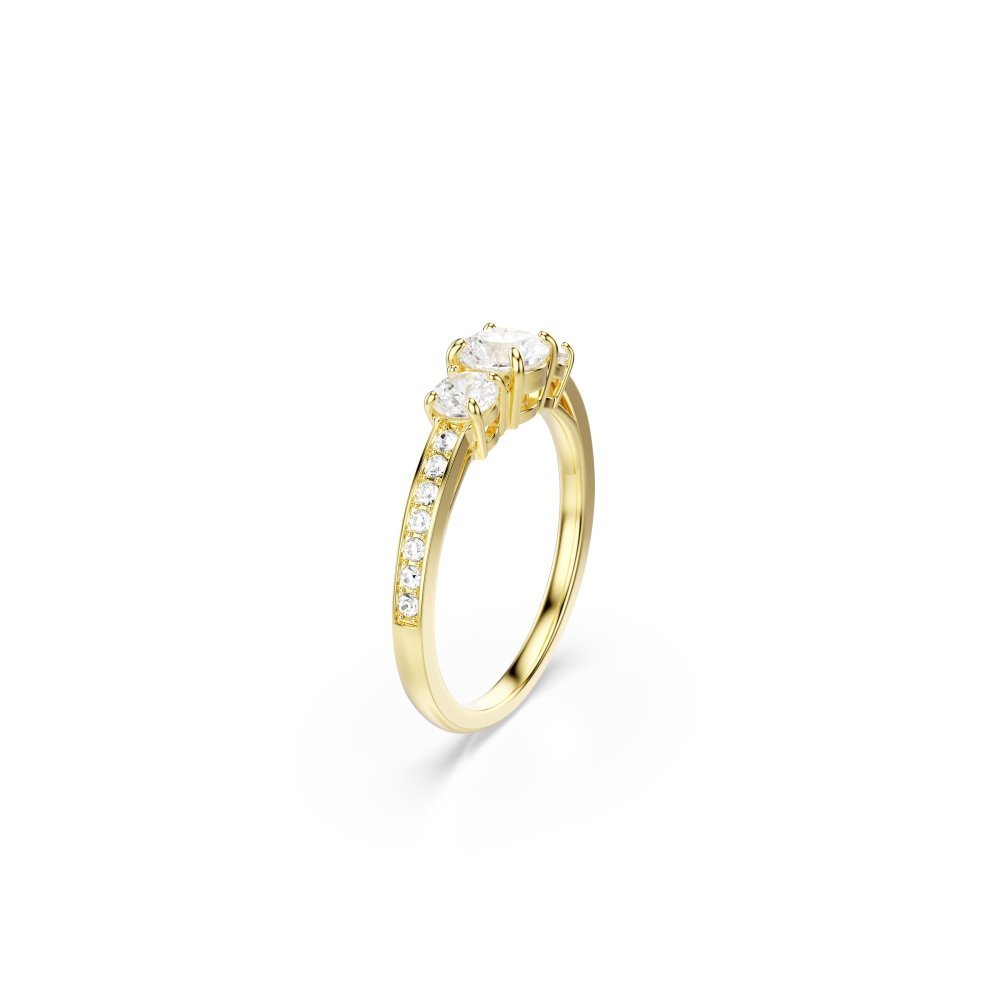 Swarovski - Anello Stilla Attract - Cristalli - Placcato Oro