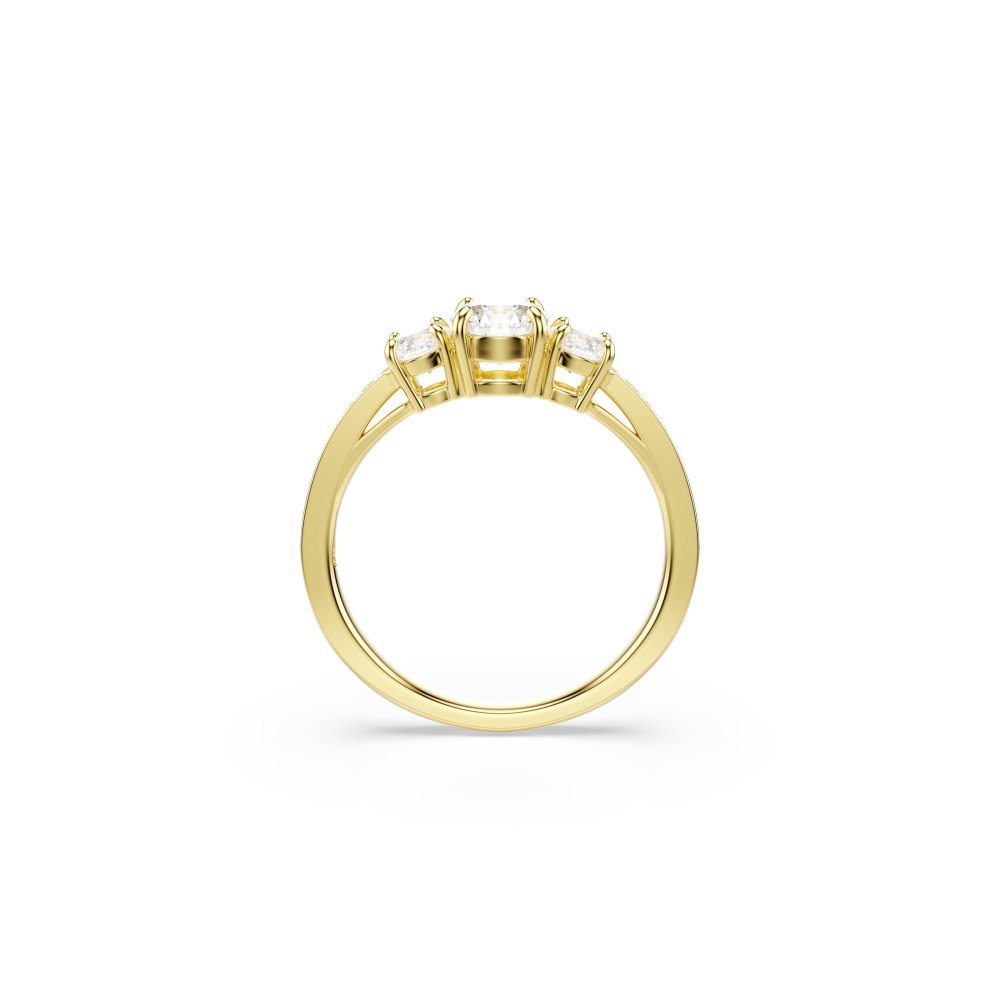 Swarovski - Anello Stilla Attract - Cristalli - Placcato Oro
