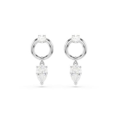 Swarovski - Orecchini Mesmera - Zirconia Bianca - Placcatura Rodio