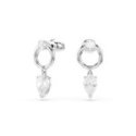 Swarovski - Orecchini Mesmera - Zirconia Bianca - Placcatura Rodio
