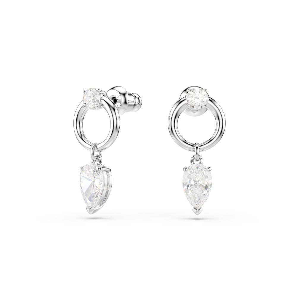Swarovski - Orecchini Mesmera - Zirconia Bianca - Placcatura Rodio