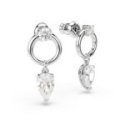 Swarovski - Orecchini Mesmera - Zirconia Bianca - Placcatura Rodio