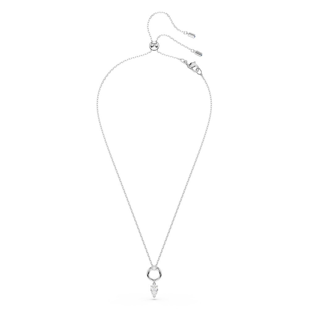 Swarovski - Pendente Mesmera - Zirconia Pear - Placcatura Rodio