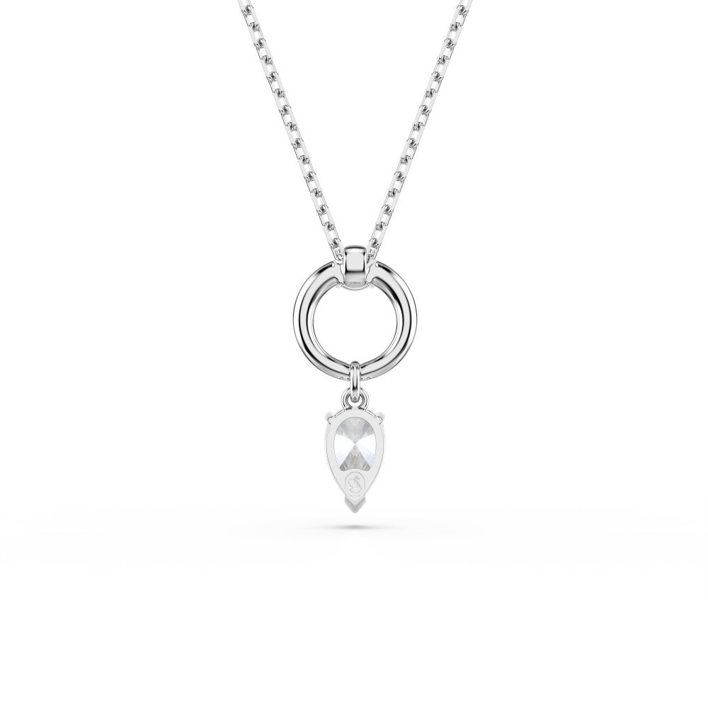 Swarovski - Pendente Mesmera - Zirconia Pear - Placcatura Rodio
