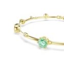 Swarovski - Braccialetto Constella - Verde - Placcato Oro