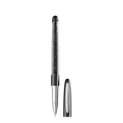 Swarovski - Penna Roller Crystalline Nova - Cristalli - Nero