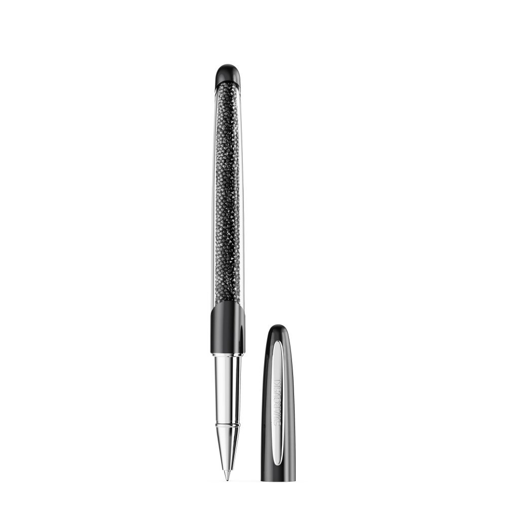 Swarovski - Penna Roller Crystalline Nova - Cristalli - Nero
