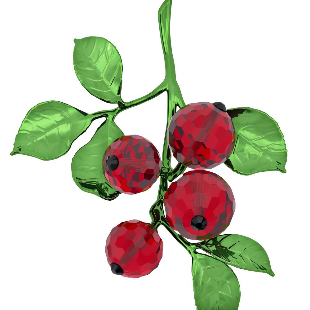 Swarovski - Idyllia Bacche Rosse - Cristallo - Rosso