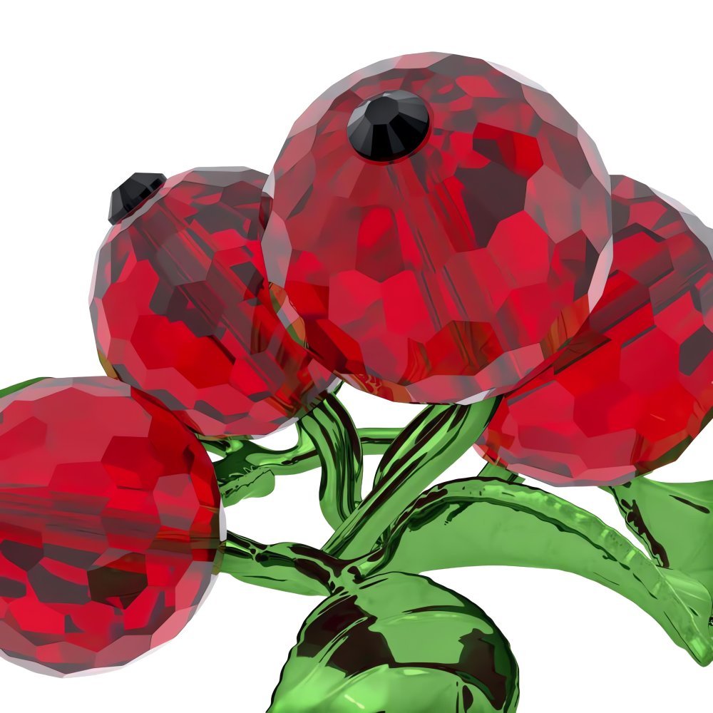 Swarovski - Idyllia Bacche Rosse - Cristallo - Rosso