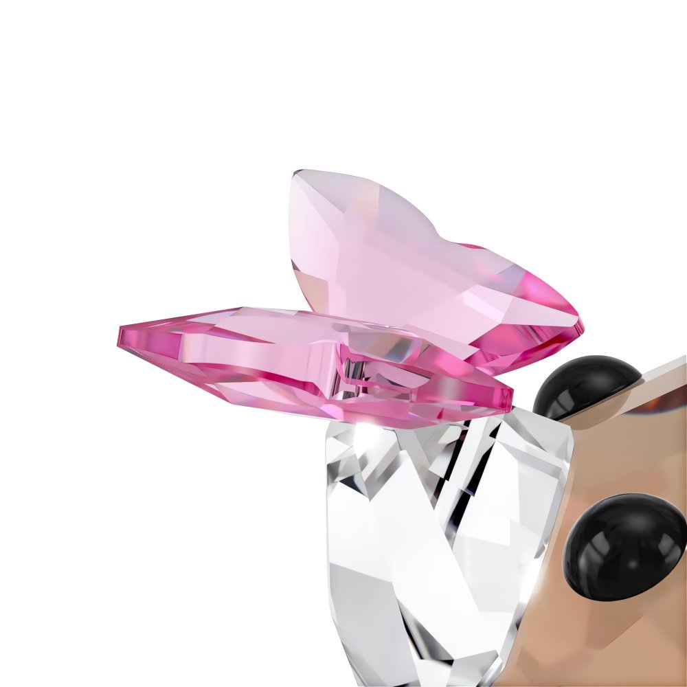 Swarovski - Idyllia Volpe E Farfalla - Cristallo - Marrone