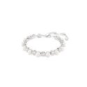 Swarovski - Bracciale Tennis Matrix - Perle Di Cristallo - Bianco