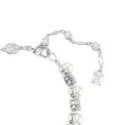Swarovski - Bracciale Tennis Matrix - Perle Di Cristallo - Bianco