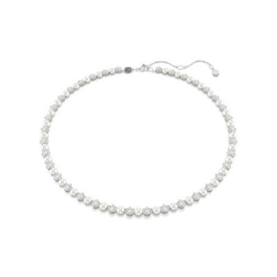 Swarovski - Collana Tennis Matrix - Perle Di Cristallo - Bianca