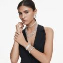 Swarovski - Collana Tennis Matrix - Perle Di Cristallo - Bianca