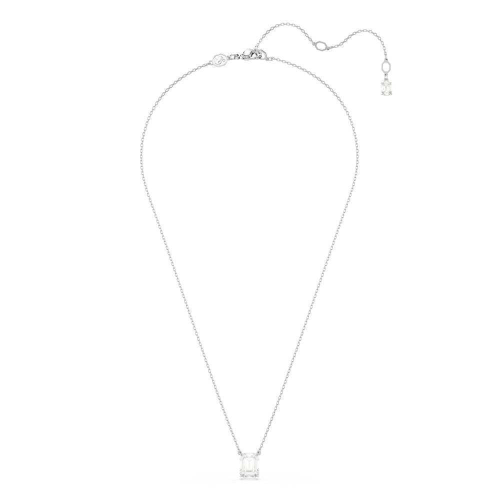 Swarovski - Pendente Stilla - Placcato Rodio - Bianco