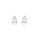Swarovski - Orecchini Stilla - Zirconia Pear - Oro Rosa