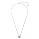 Swarovski - Pendente Bella V - Cristallo Rosa - Placcatura Rodio