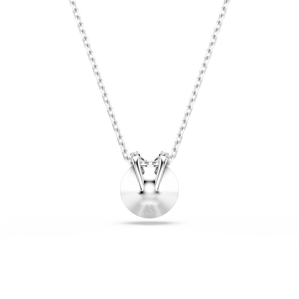Swarovski - Pendente Bella V - Cristallo Rosa - Placcatura Rodio