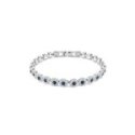 Swarovski - Bracciale Una Angelic - Blu - Taglio Round