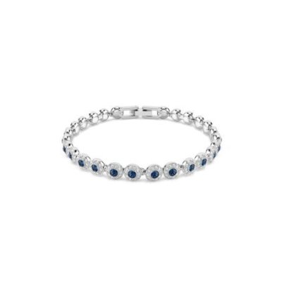 Swarovski - Bracciale Una Angelic - Blu - Taglio Round