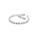 Swarovski - Bracciale Una Angelic - Blu - Taglio Round