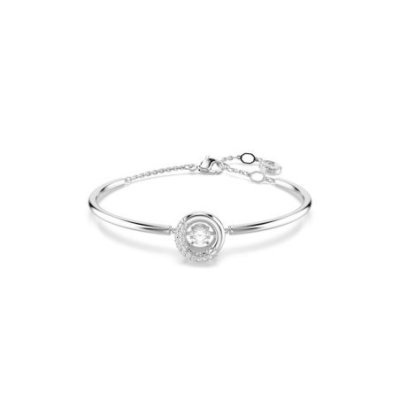 Swarovski - Bracciale Dextera Round - Rodio - Cristalli