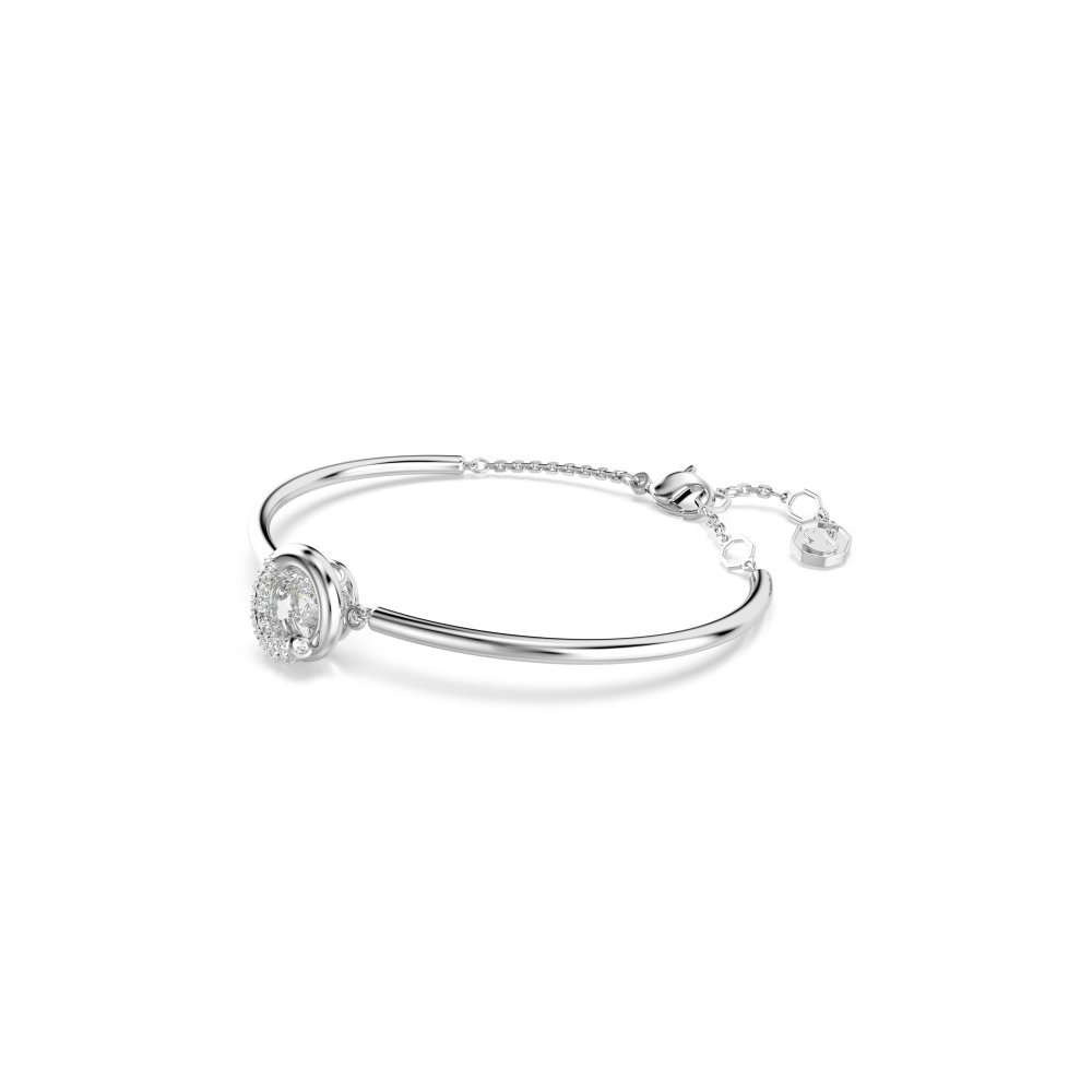 Swarovski - Bracciale Dextera Round - Rodio - Cristalli