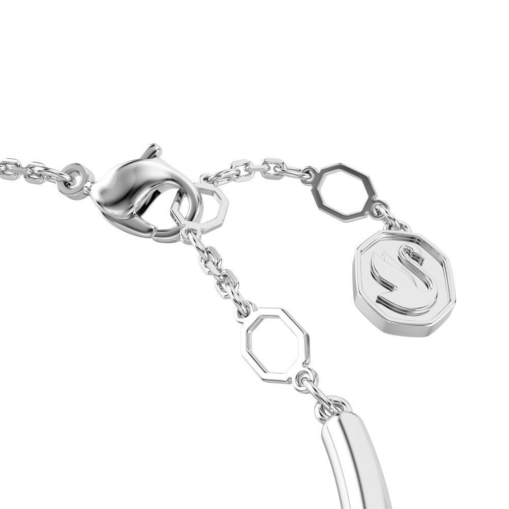 Swarovski - Bracciale Dextera Round - Rodio - Cristalli