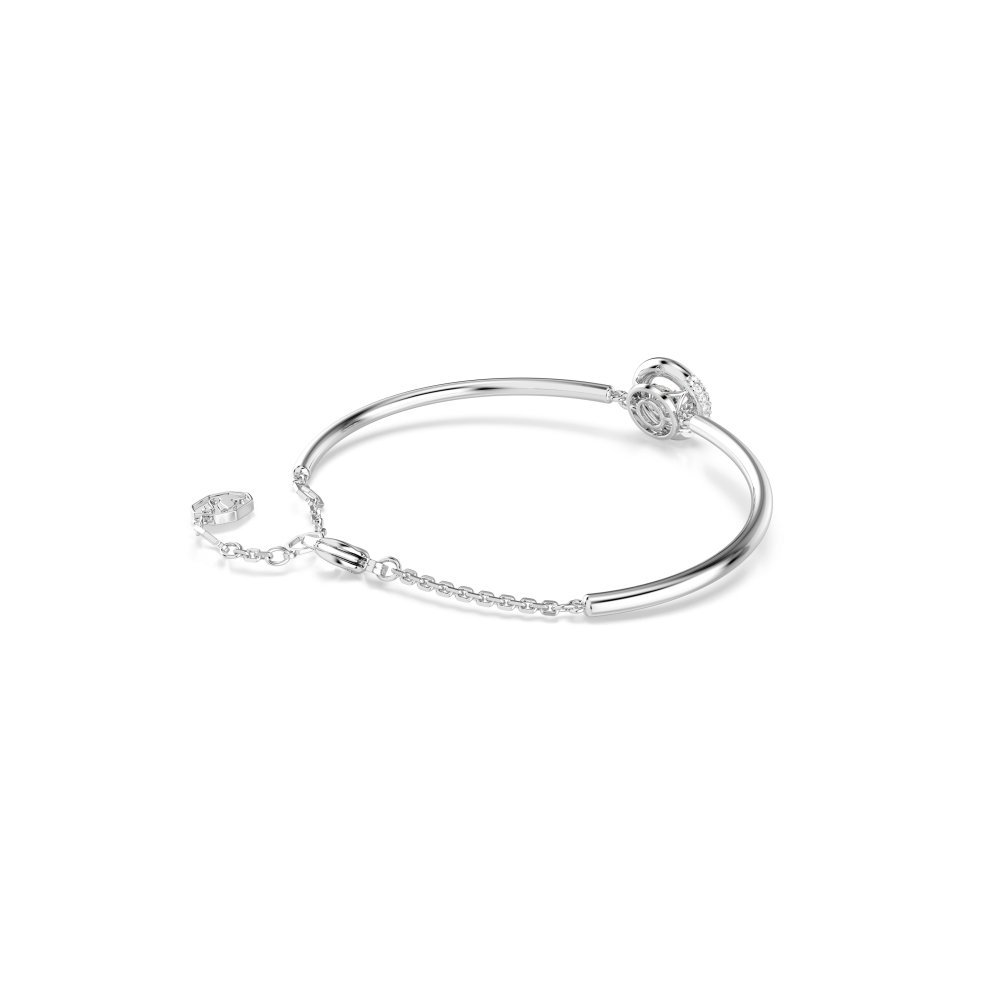 Swarovski - Bracciale Dextera Round - Rodio - Cristalli