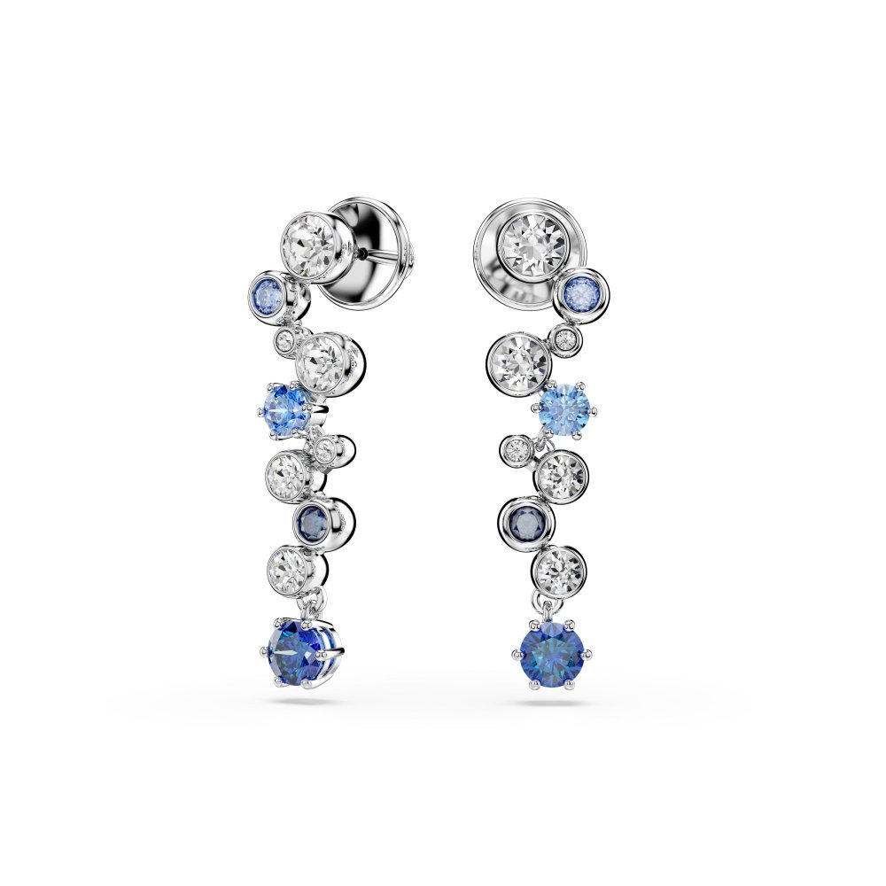 Swarovski - Orecchini Constella - Blu - Placcati Rodio