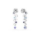 Swarovski - Orecchini Constella - Blu - Placcati Rodio