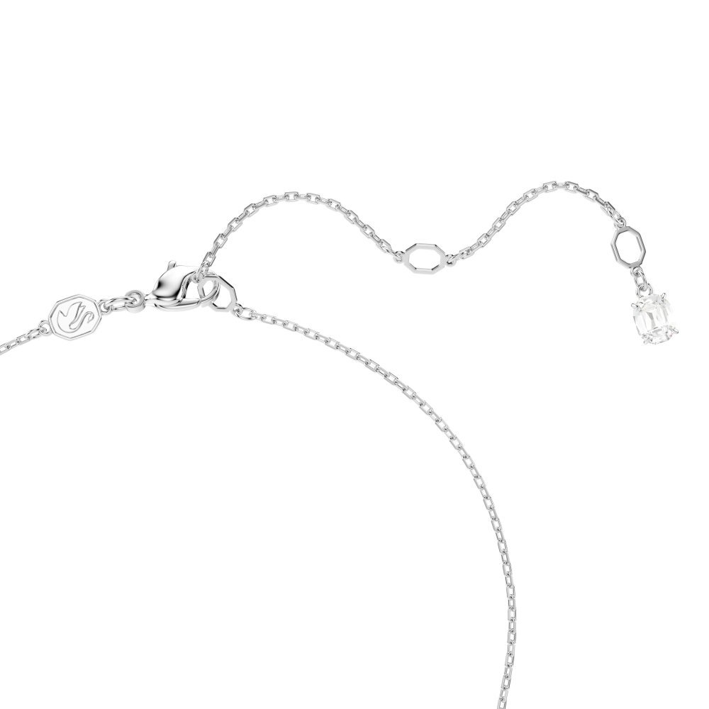 Swarovski - Pendente Matrix - Zirconia Blu - Placcatura Rodio