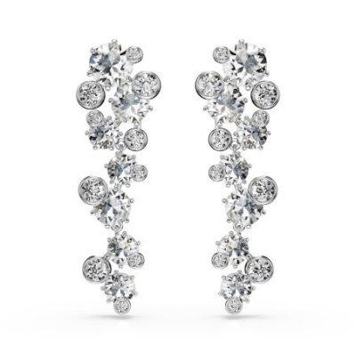 Swarovski - Orecchini Constella - Cristalli Bianchi - Placcato Rodio