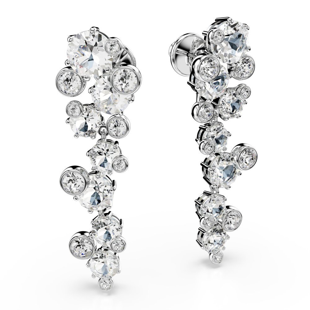 Swarovski - Orecchini Constella - Cristalli Bianchi - Placcato Rodio