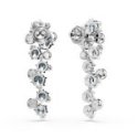 Swarovski - Orecchini Constella - Cristalli Bianchi - Placcato Rodio