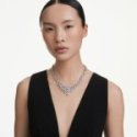 Swarovski - Collana Constella - Cristalli Bianchi - Placcatura Rodio