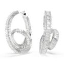 Swarovski - Orecchini Matrix - Placcato Rodio - Zirconia