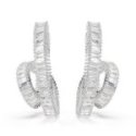 Swarovski - Orecchini Matrix - Placcato Rodio - Zirconia