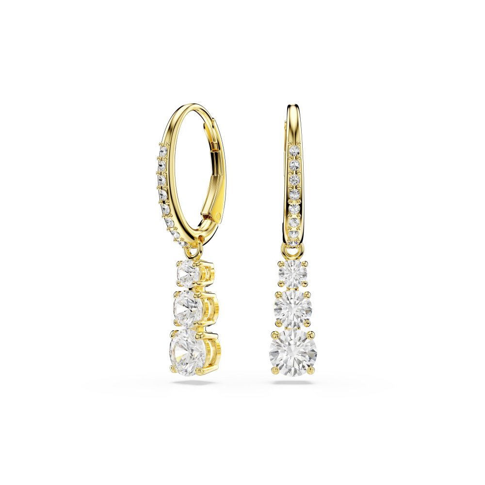 Swarovski - Orecchini Stilla Attract - Cristalli - Placcato Oro