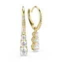 Swarovski - Orecchini Stilla Attract - Cristalli - Placcato Oro