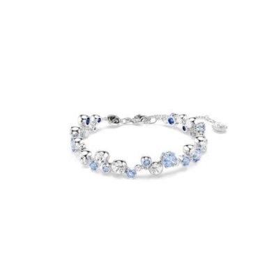 Swarovski - Braccialetto Constella - Blu - Placcato Rodio