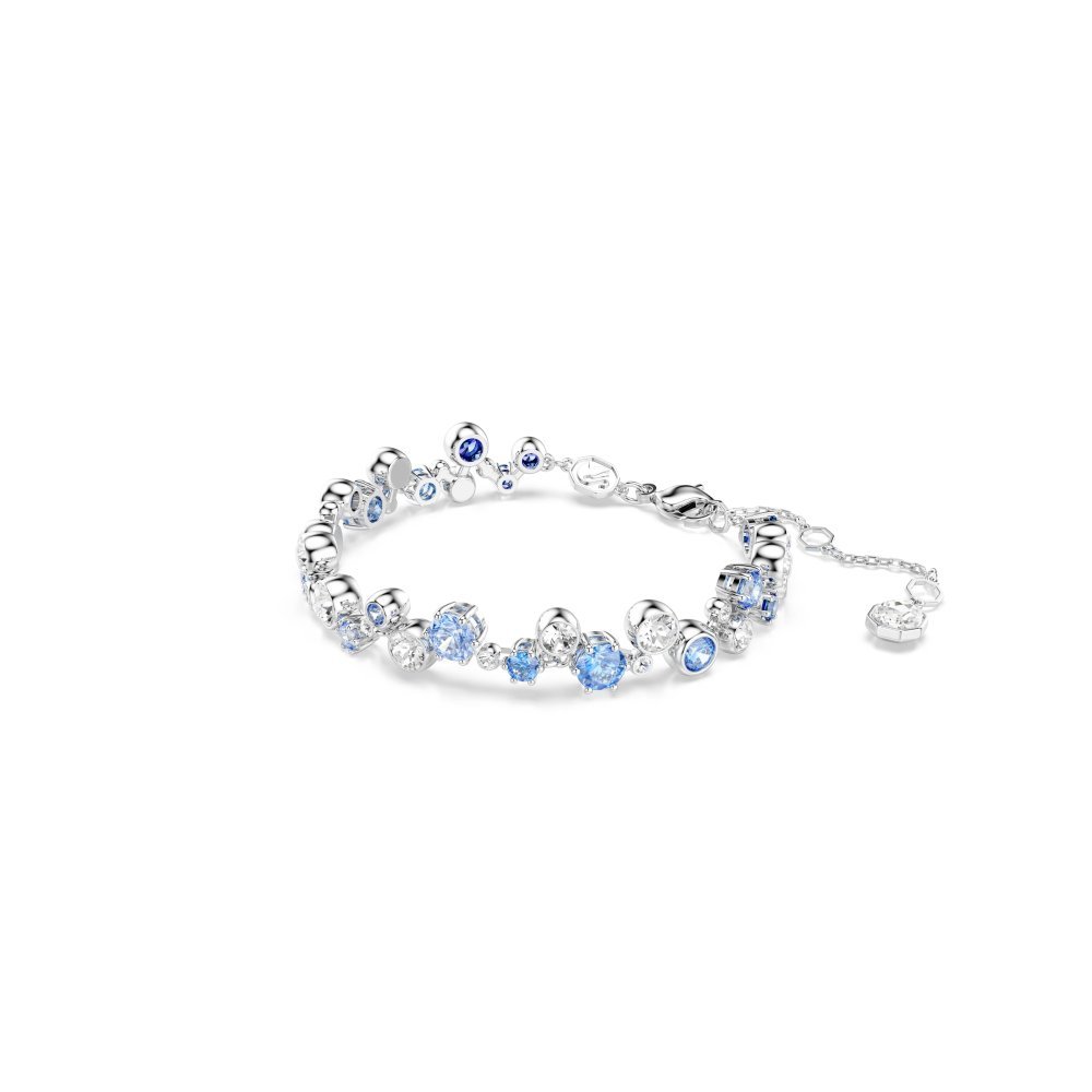 Swarovski - Braccialetto Constella - Blu - Placcato Rodio