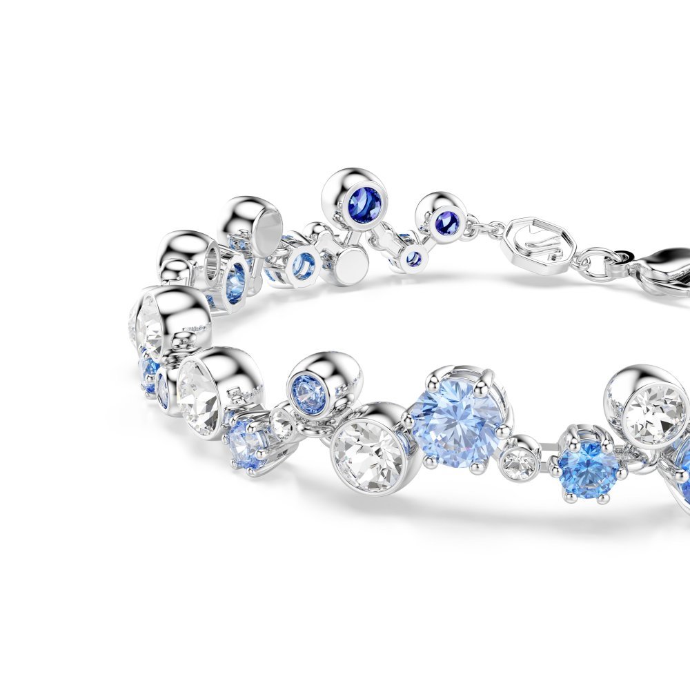 Swarovski - Braccialetto Constella - Blu - Placcato Rodio