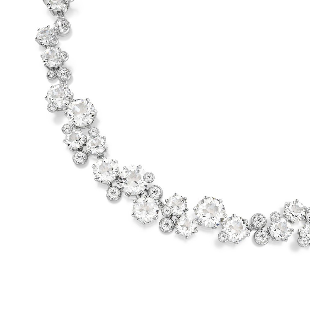 Swarovski - Collana Constella - Cristalli Bianchi - Placcata Rodio